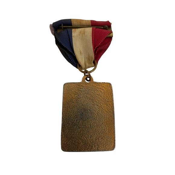 Vintage San Francisco Recreation Park Department Baseball Medal With Ribbon 3" x - Picture 2 of 3